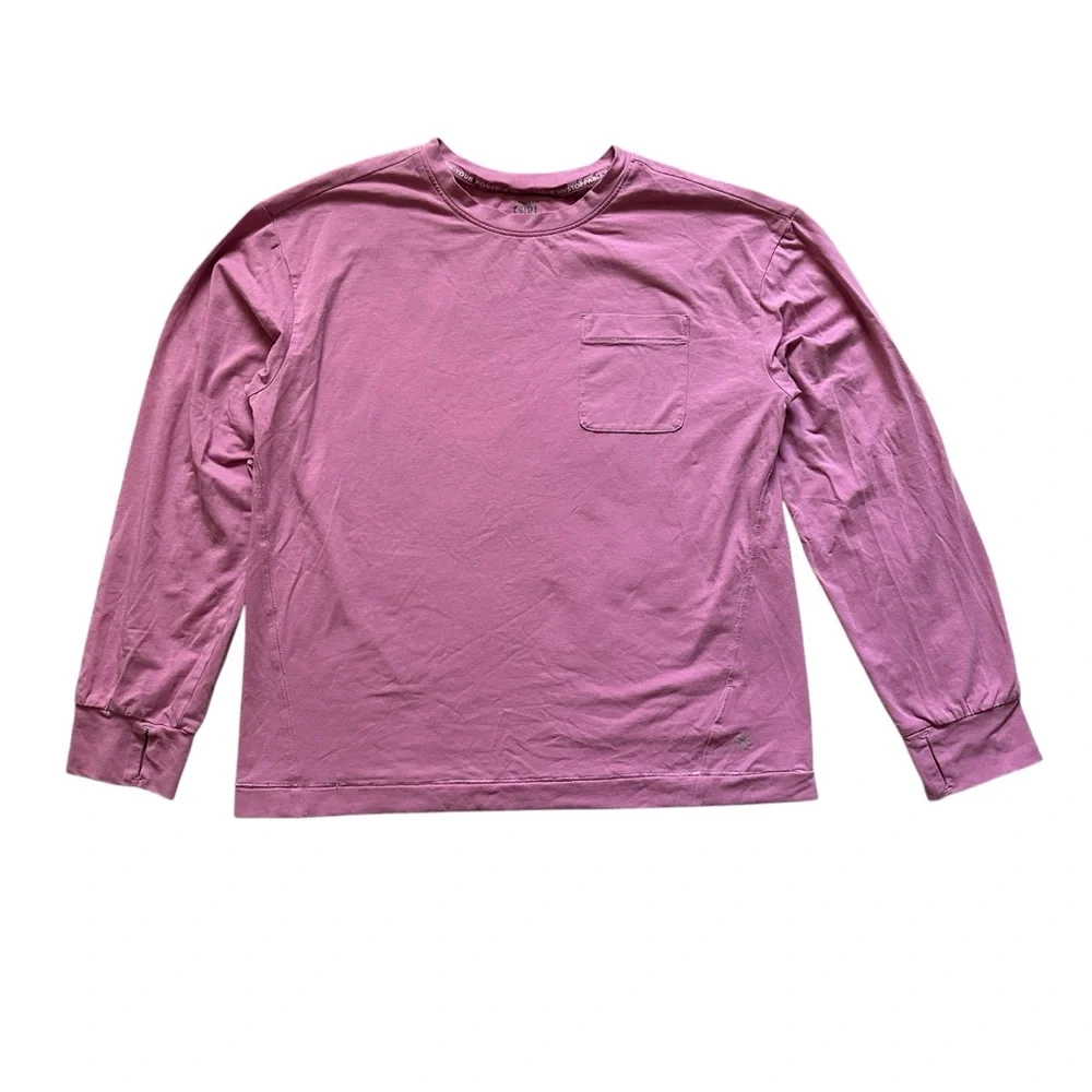 Athleta Girl Active Long Sleeve Pink Size L